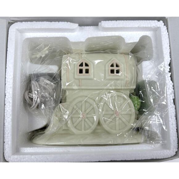 Dept 56 Snowbunnies Springtime Stories My Woodland Wagon Dragonfly Hollow 1995 - Picture 1 of 5